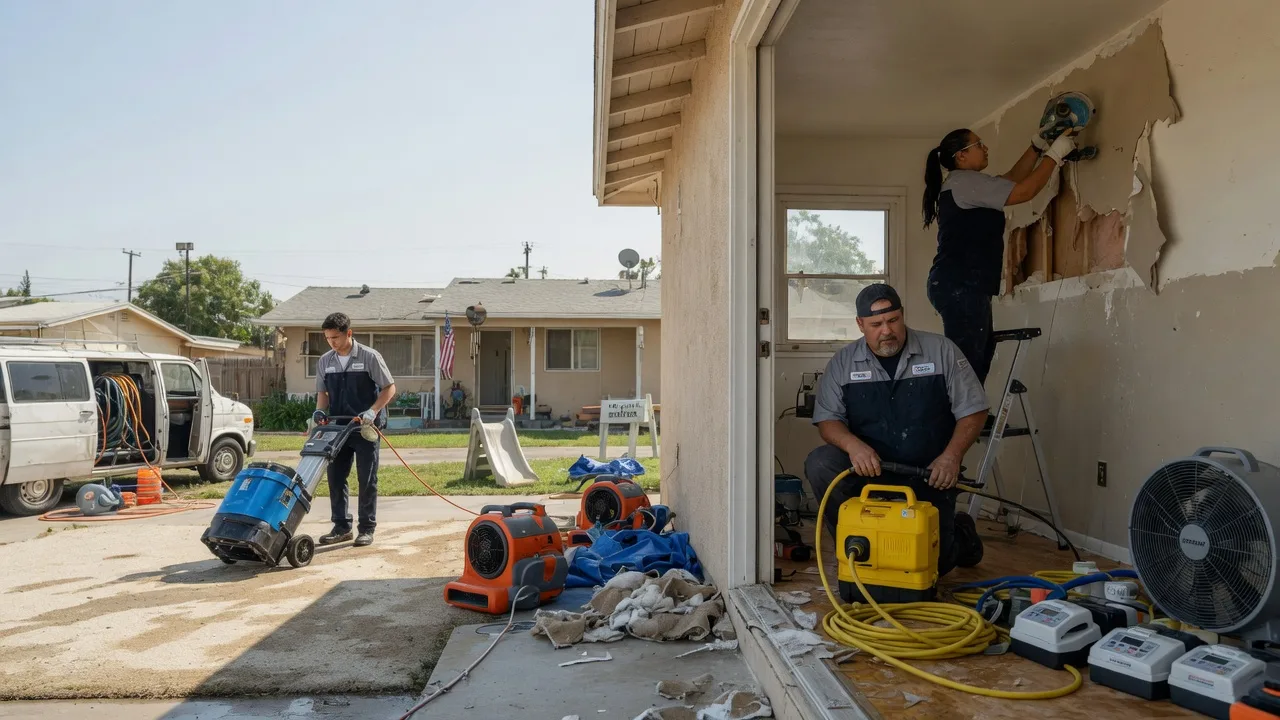 Water Damage Restoration in Fountainville, PA near me